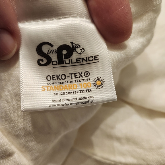 Simple Opulence 100% Linen Queen Duvet Cover White OEKO-TEX Button Closure - Picture 5 of 8